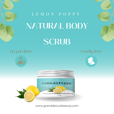 Lemon Poppy Scrub